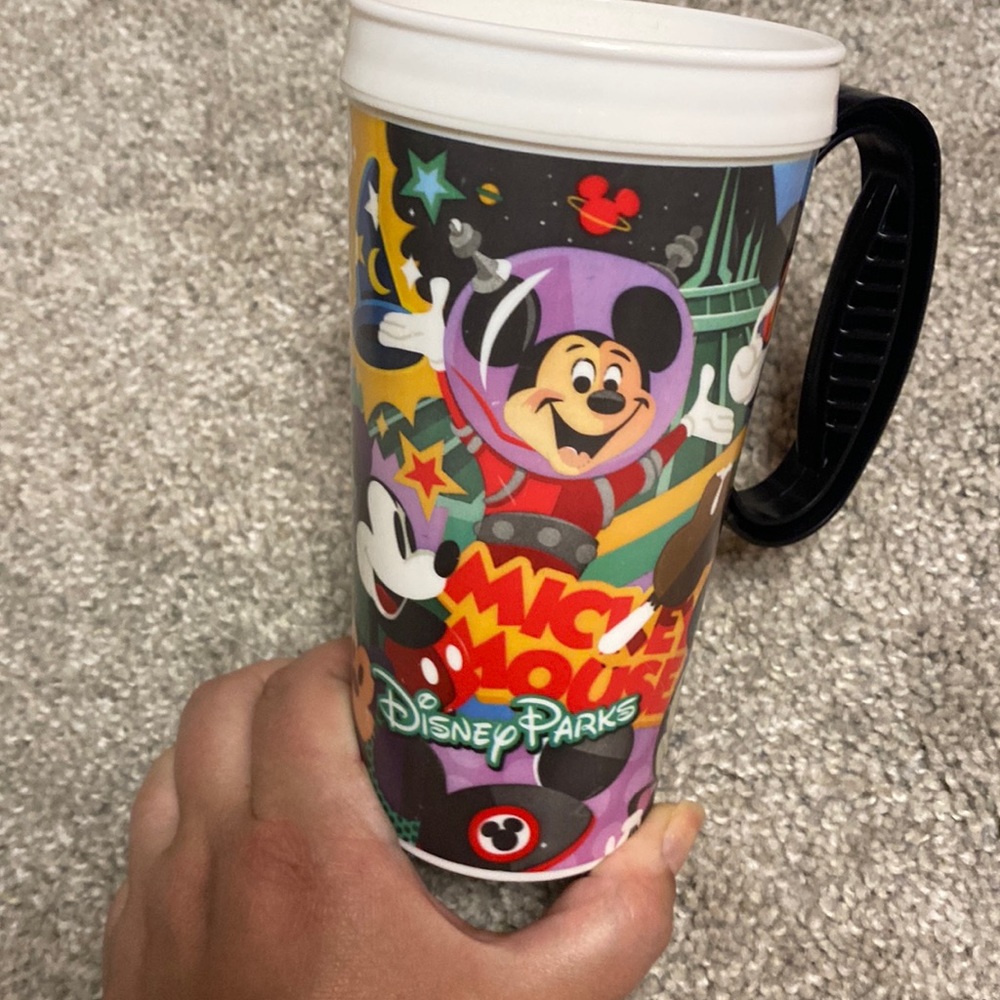 Vintage Disney Parks plastic mug